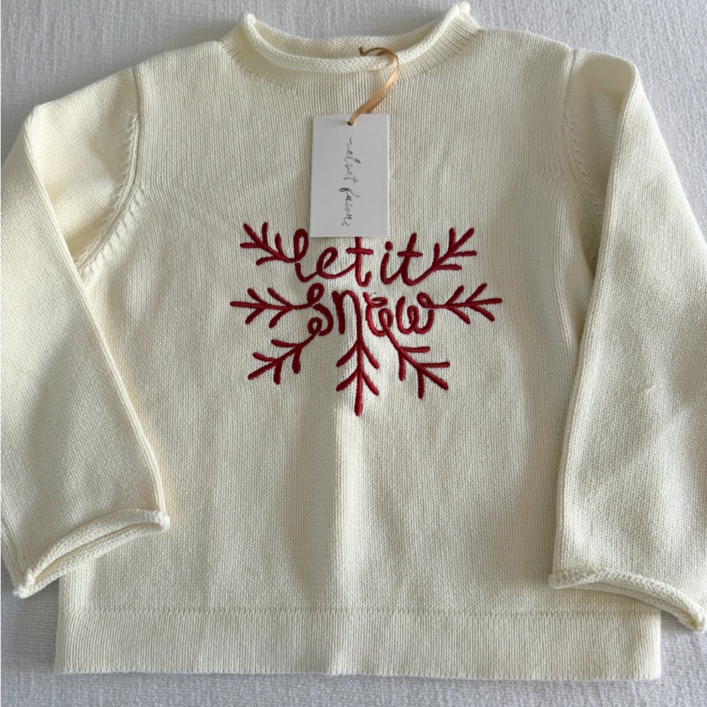 Velvet Fawn snowflake ❄️ sweater